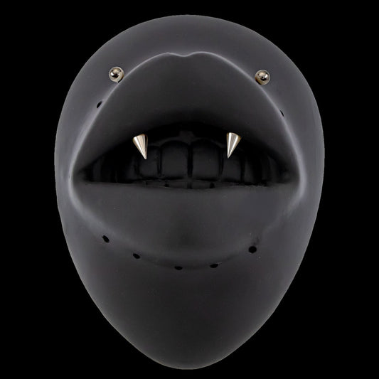 Angel Bite Piercing- 16G Titanium Internally Threaded (Copy)