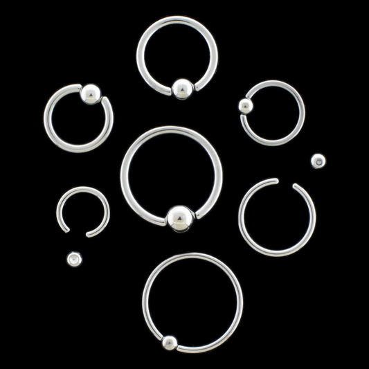 Niobium Captive Bead Rings