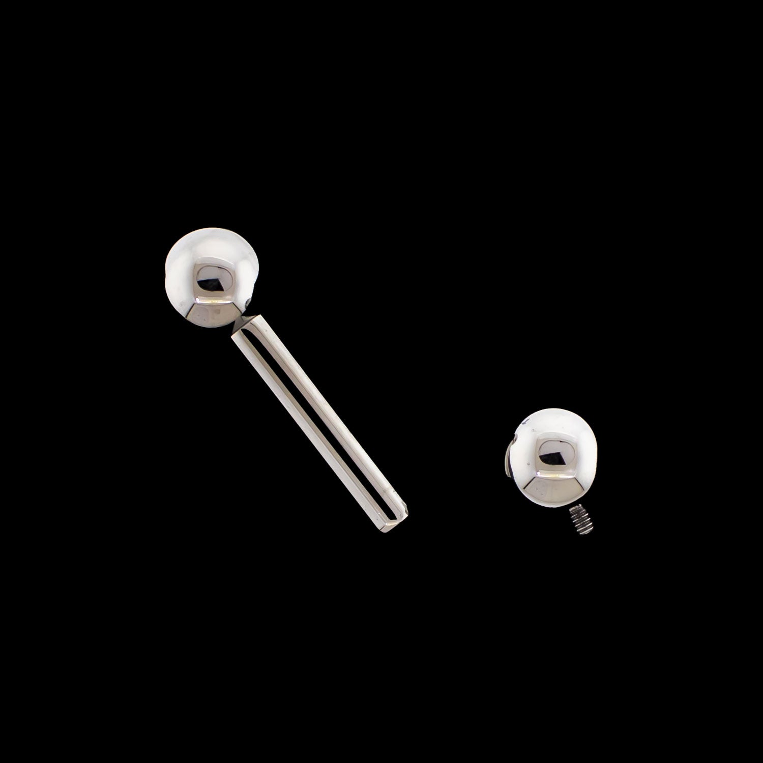 10G Internally Threaded Straight Barbells - Khrysos Jewelry