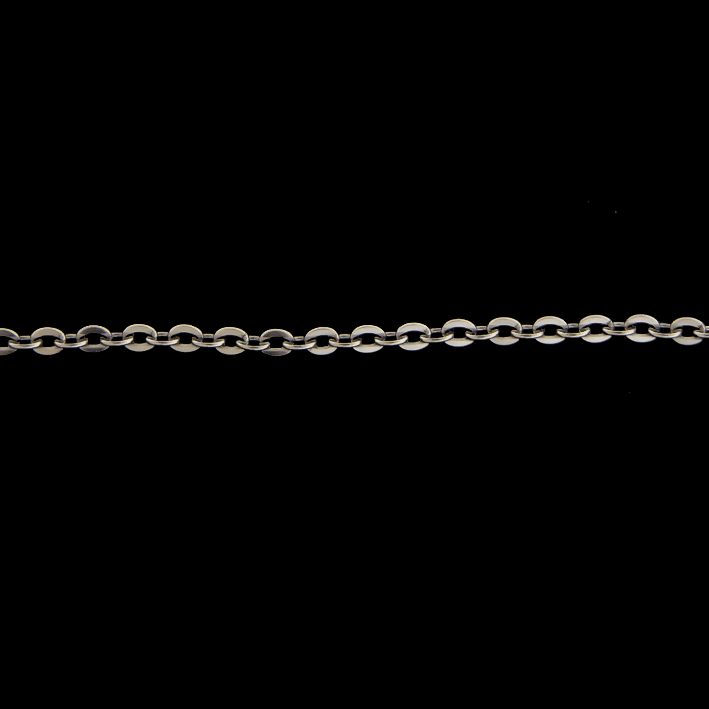 3" Flat Cable Chain - Khrysos Jewelry