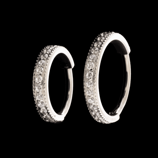 Lorelai - Titanium Hinged Ring - Khrysos Jewelry