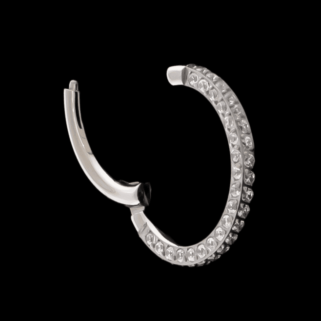 Singapore- Titanium Hinged Ring - Khrysos Jewelry