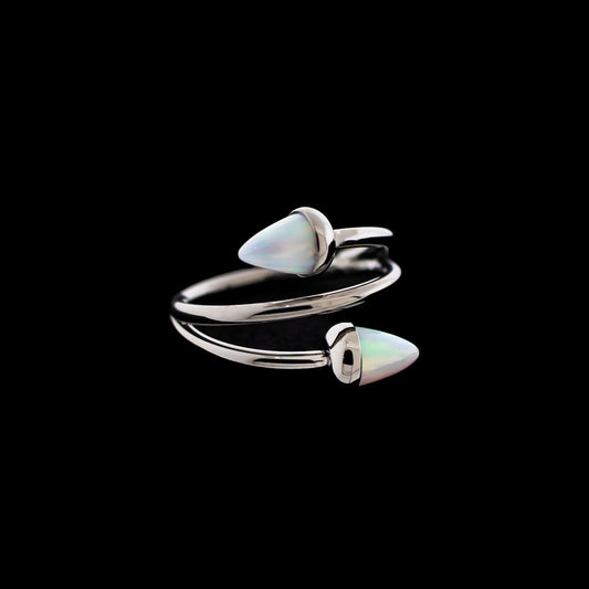Cassia - Hinged Segment Ring - Khrysos Jewelry