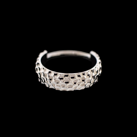 Asimil - Hinged Segment Ring - Khrysos Jewelry