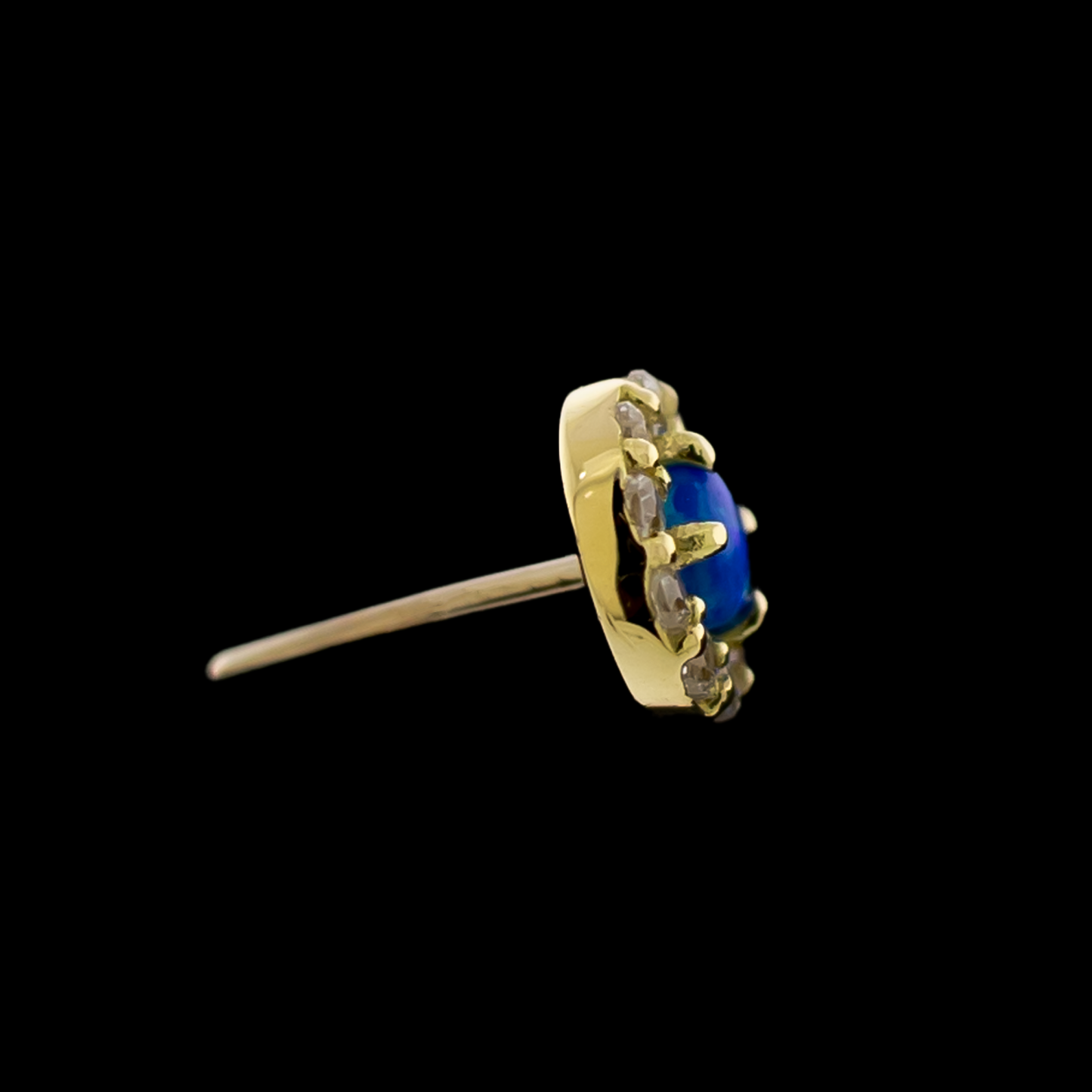 Liora - 14KT Gold Threadless End
