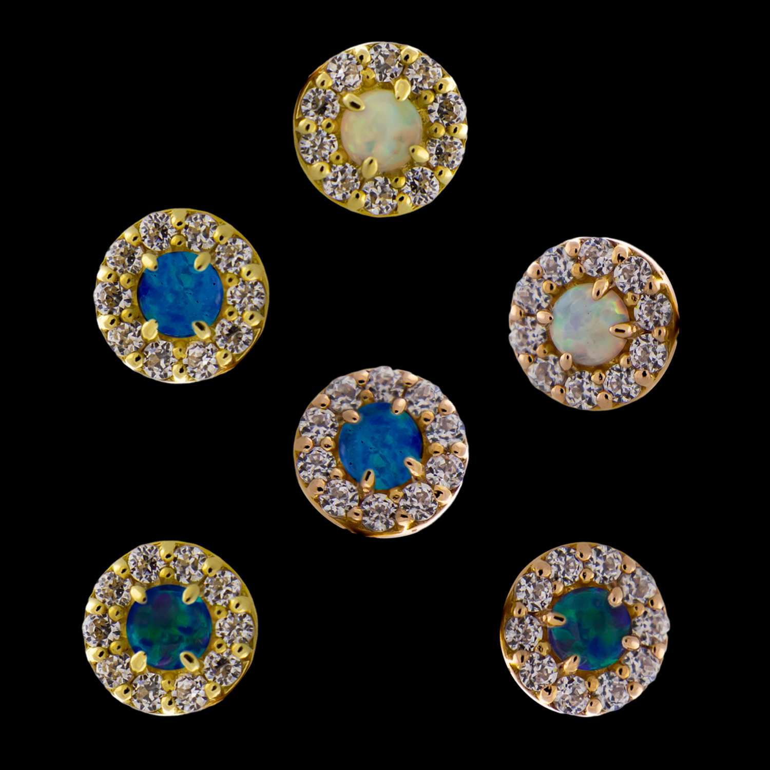 Liora - 14KT Gold Threadless End