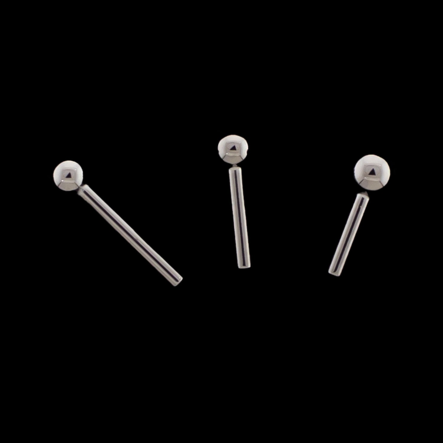 16G / 18G Titanium Threadless Barbell Post