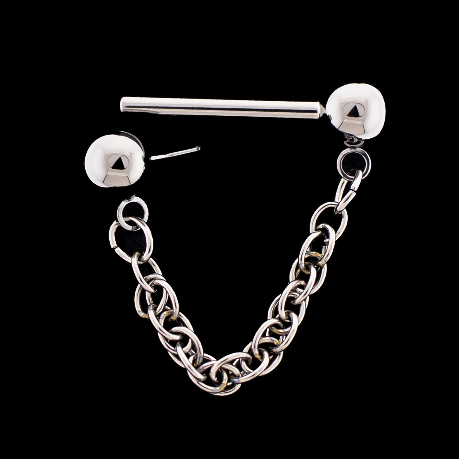 Neolli - Threadless Nipple Barbell - Khrysos Jewelry