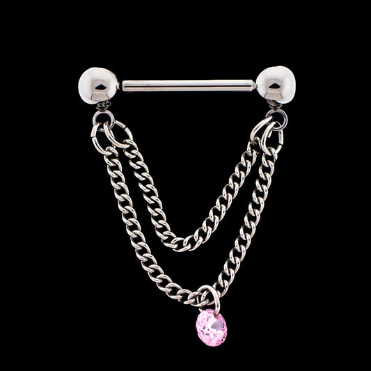 Avo - Threadless Nipple Barbell - Khrysos Jewelry