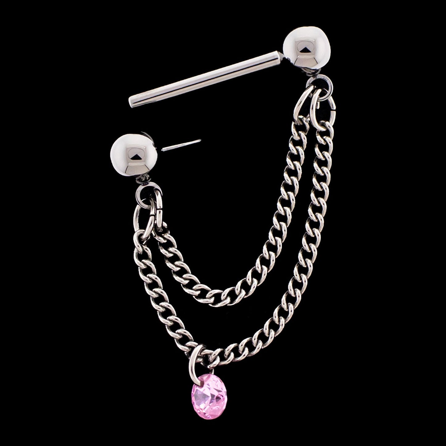 Avo - Threadless Nipple Barbell - Khrysos Jewelry