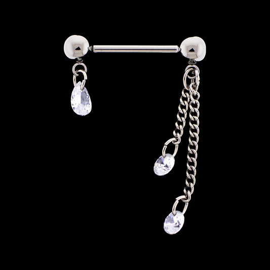 Irin - Threadless Nipple Barbell - Khrysos Jewelry