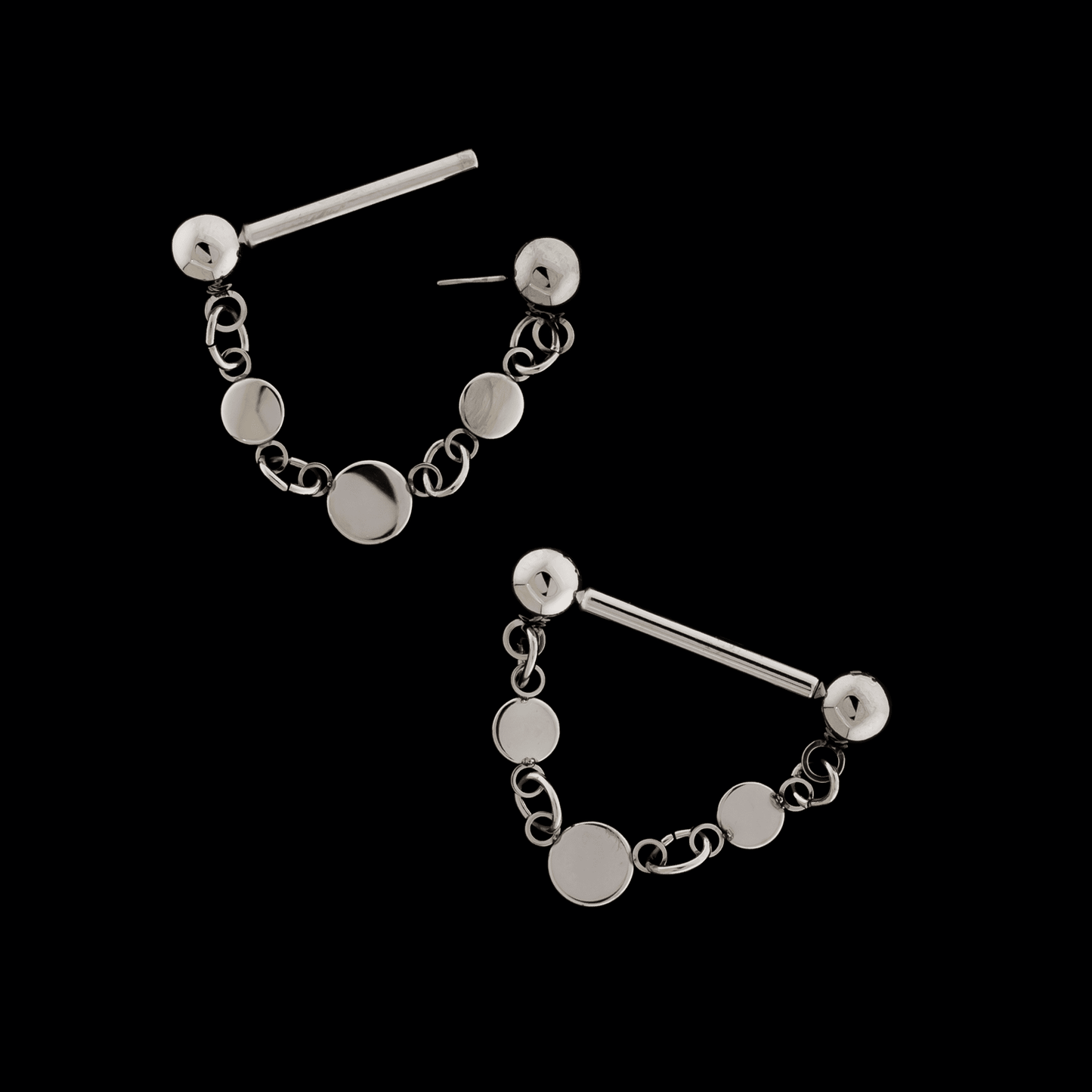 Martine - Threadless Nipple Barbell - Khrysos Jewelry