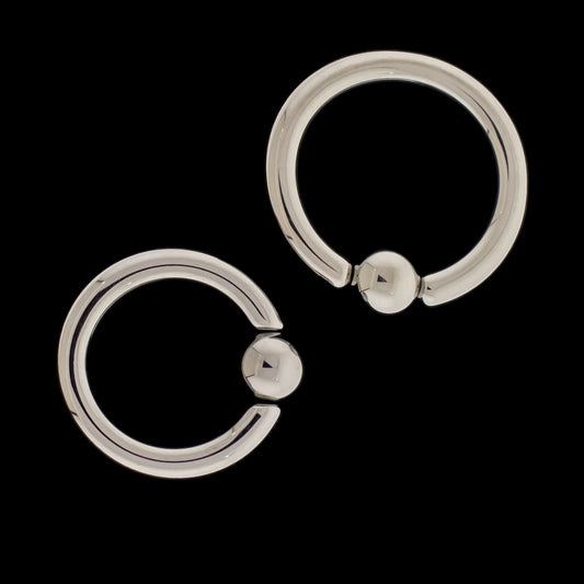 8G Captive Bead Rings - Khrysos Jewelry