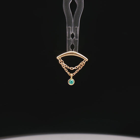 Ezra - 18kt Gold Threadless End