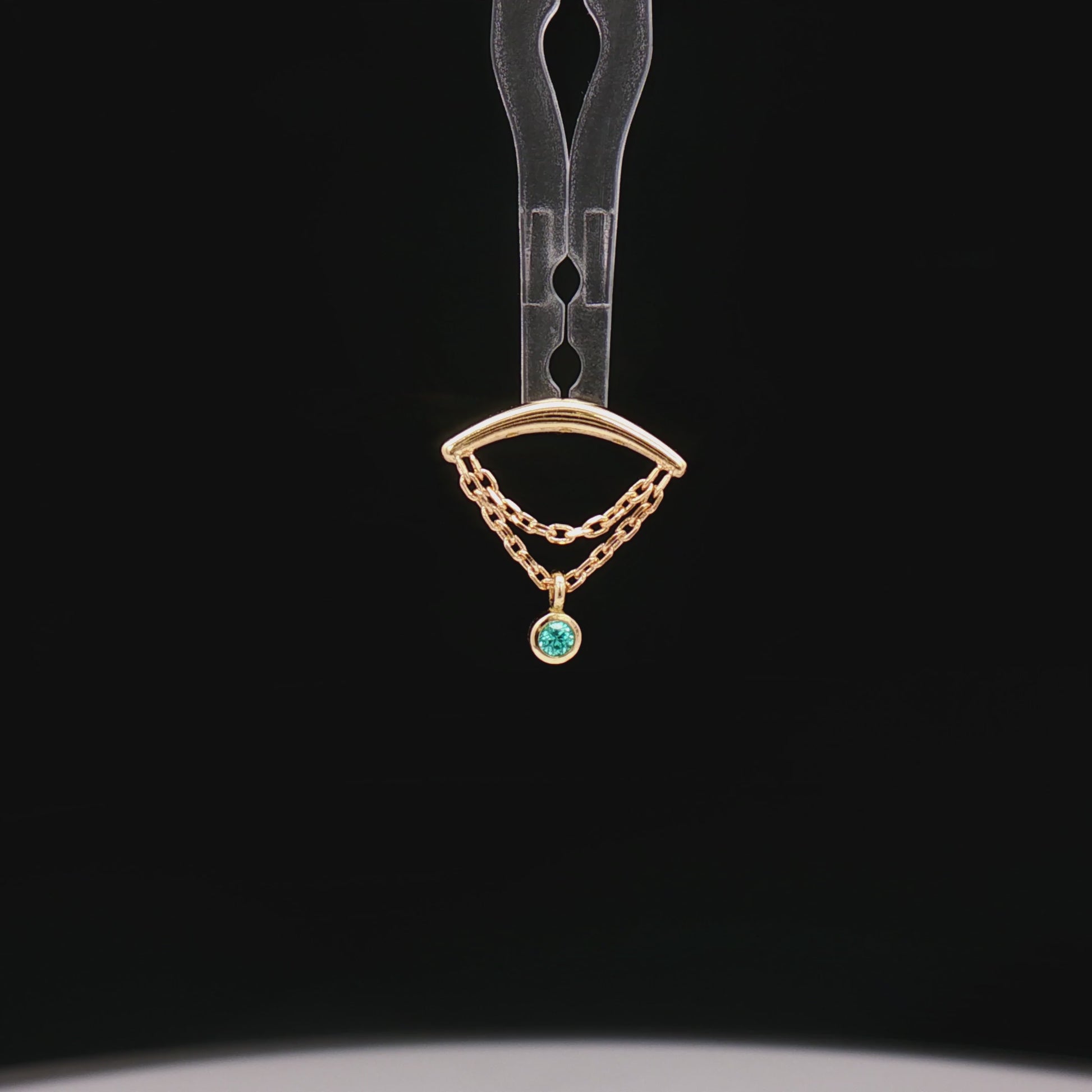 Ezra - 18kt Gold Threadless End