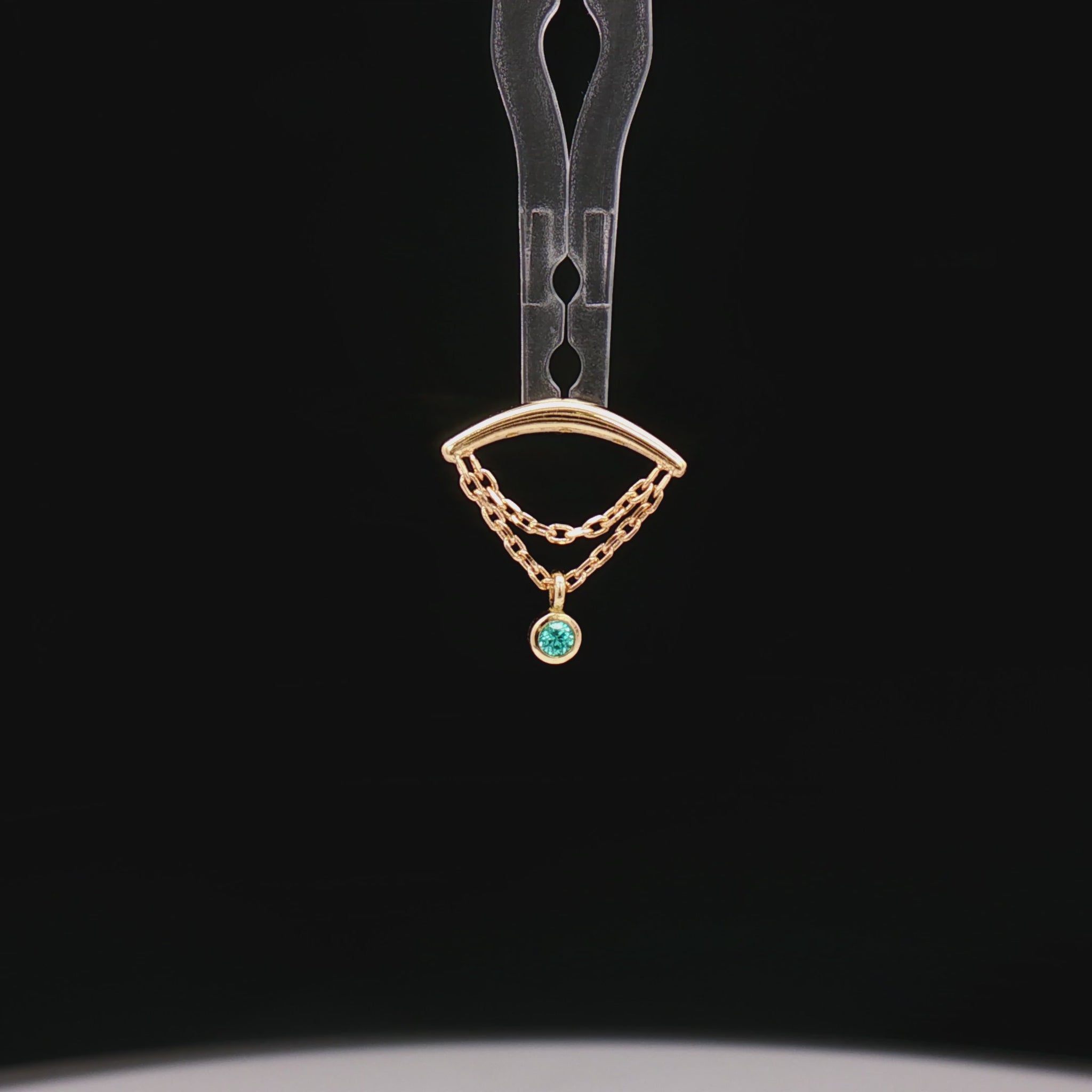 Ezra - 18kt Gold Threadless End