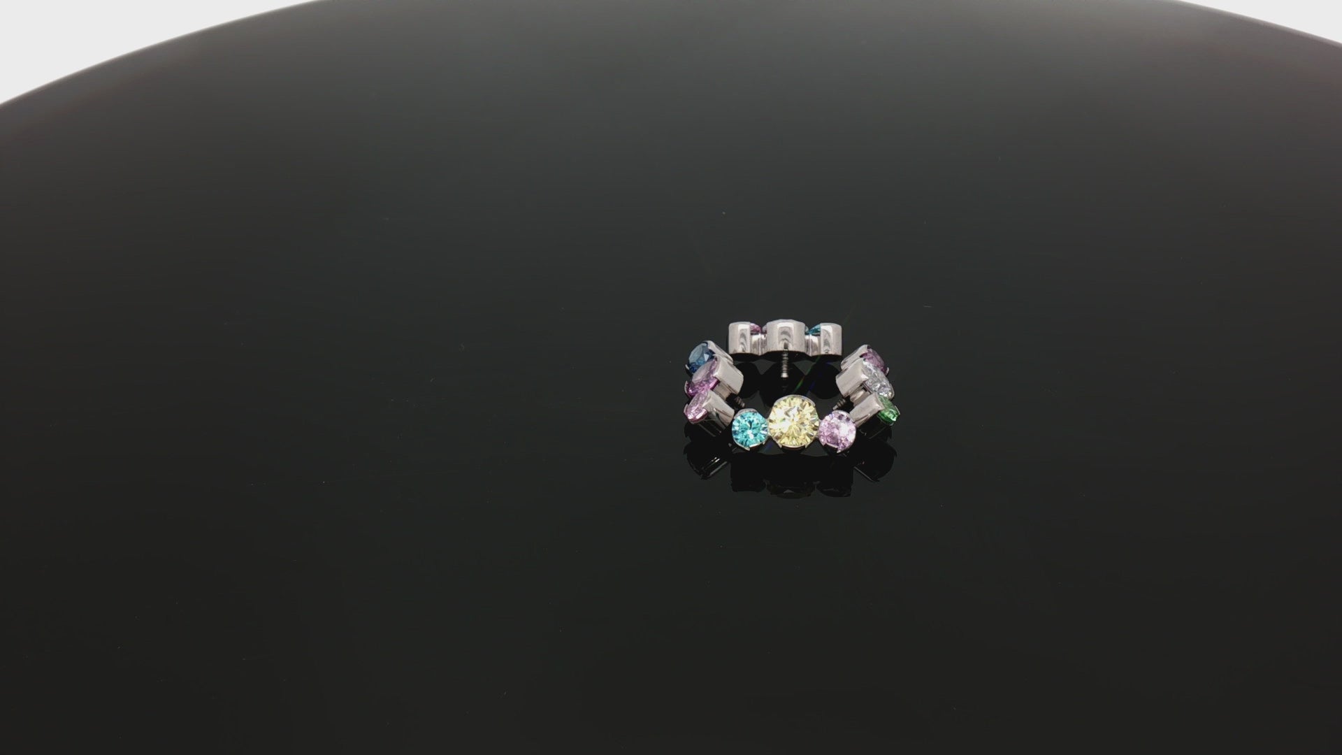 Gemma Pride - 16G Internally Threaded End