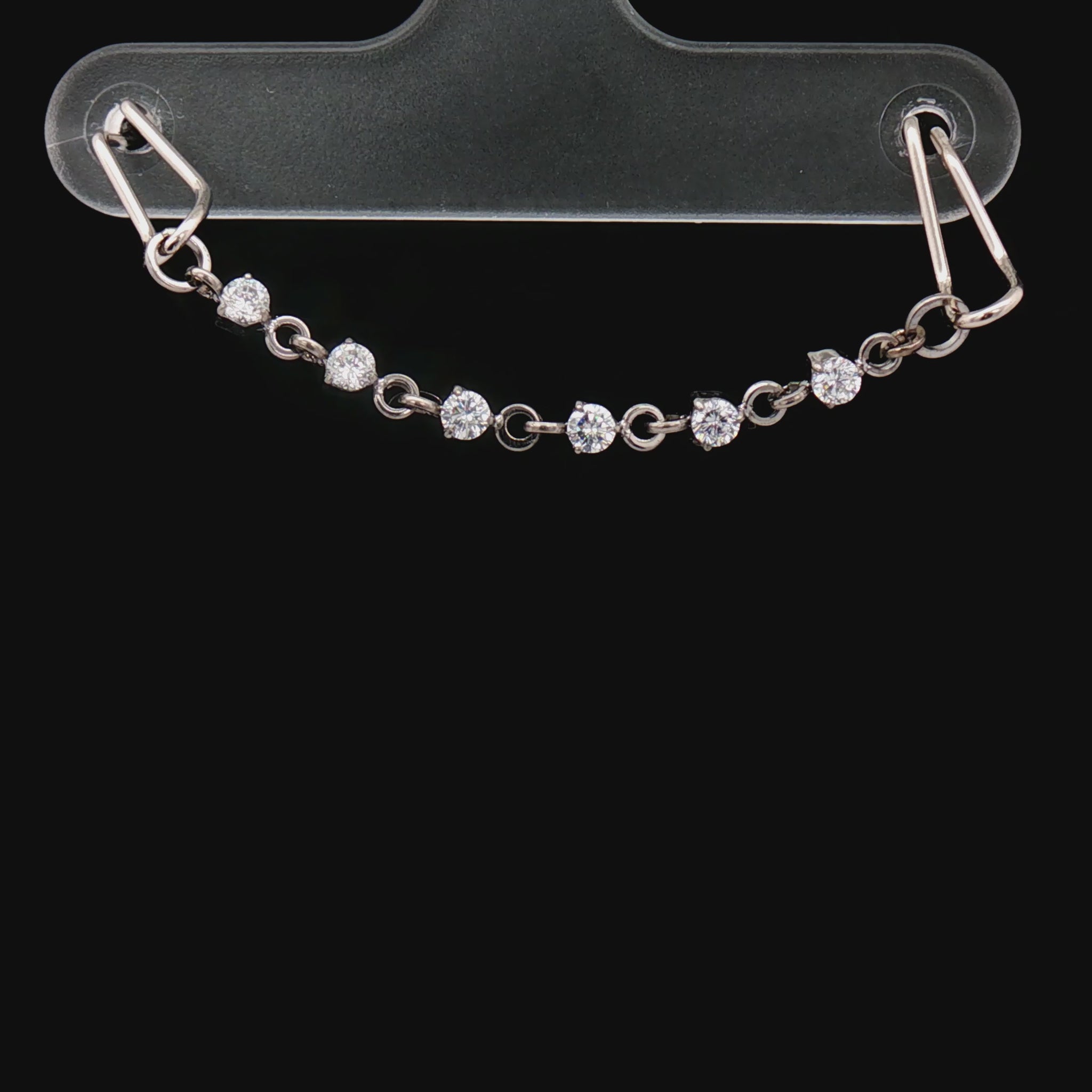 Emery - Round CZ Chain
