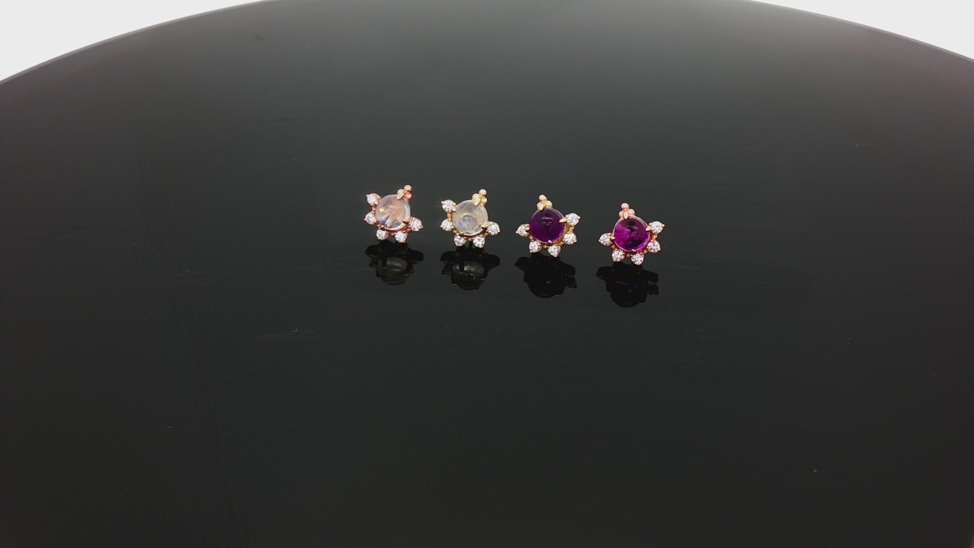 Lunara - 14kt Gold Threadless End