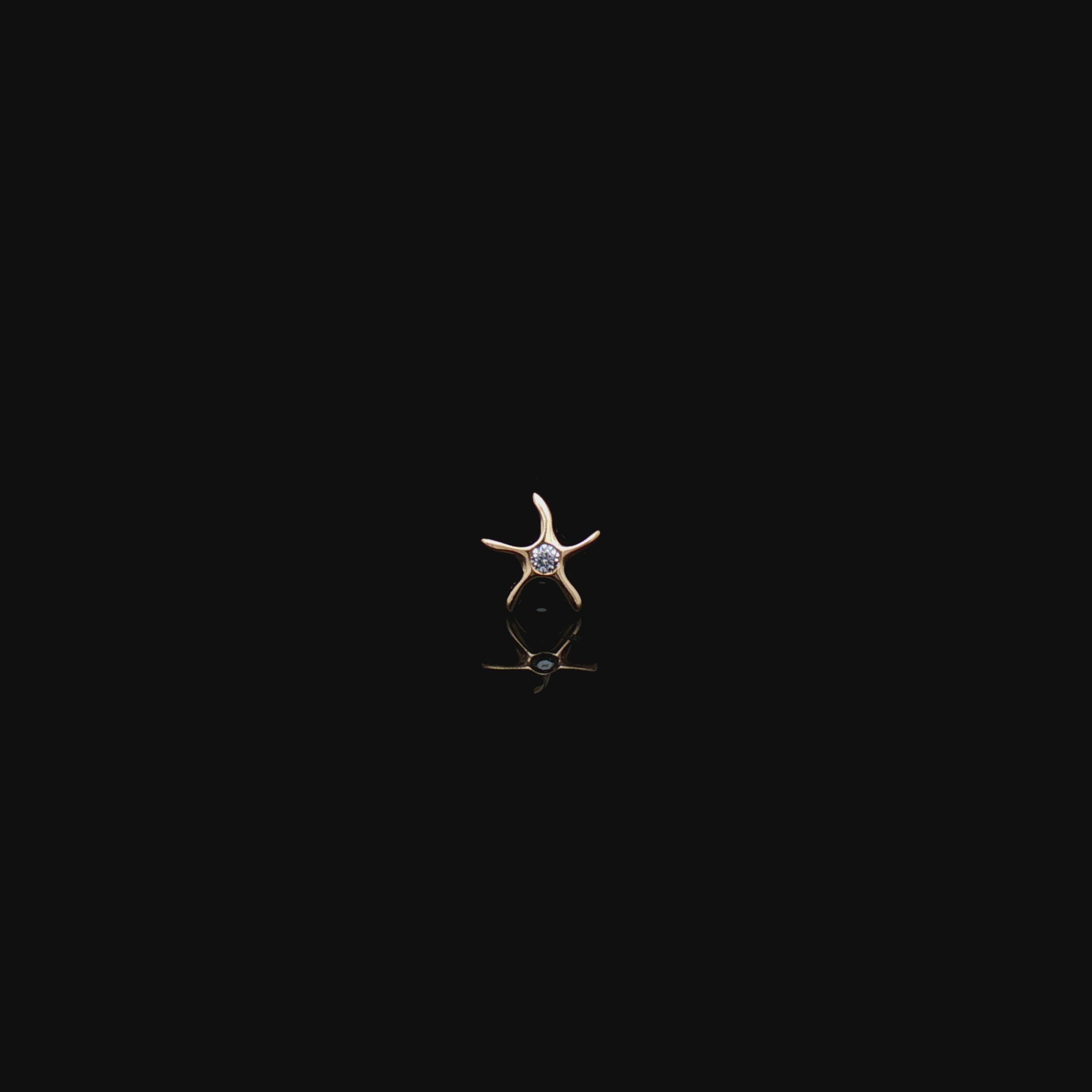 Maristar - 18kt Gold Threadless End