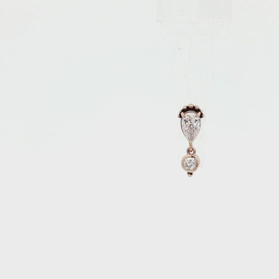 Verona - 14kt Gold Threadless End