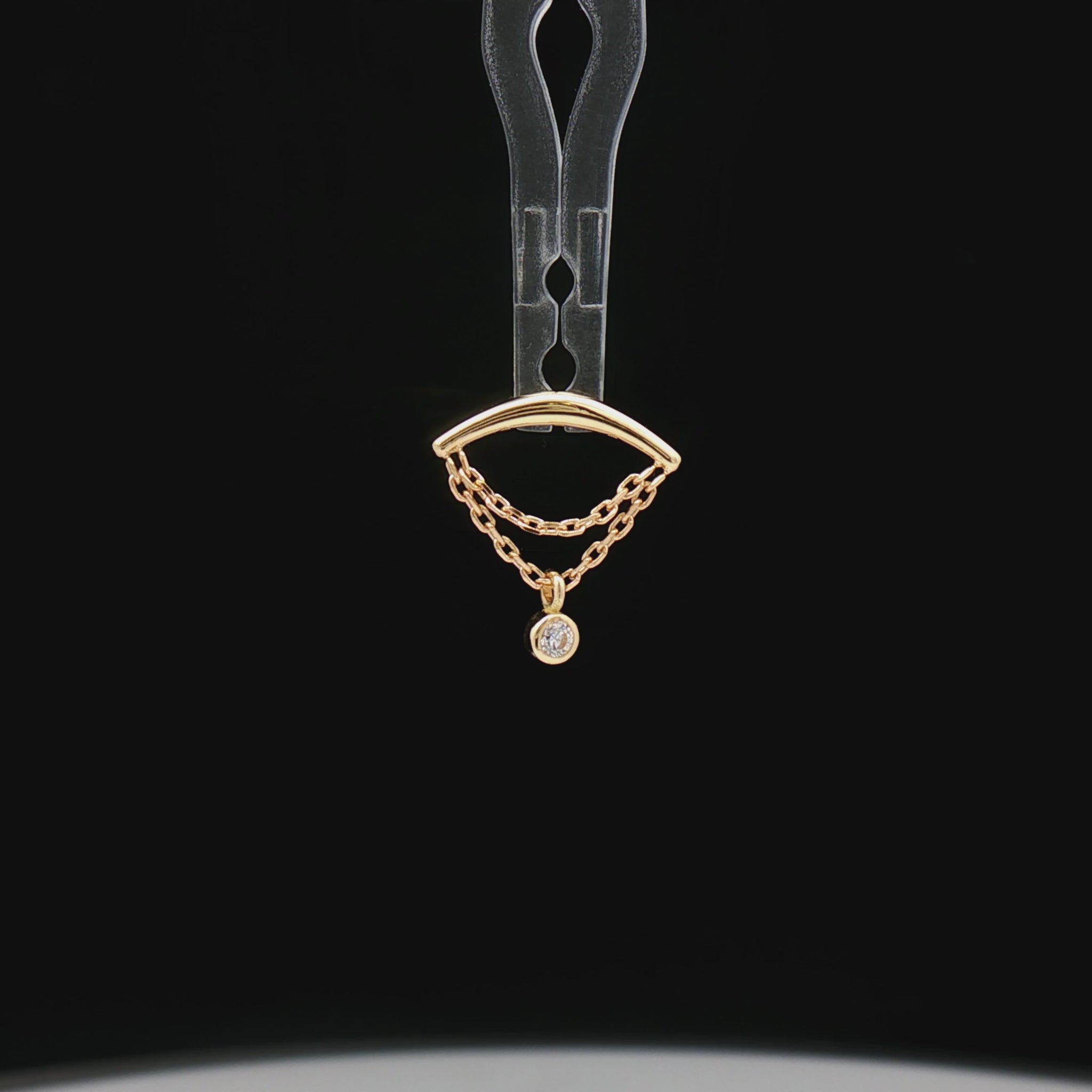 Ezra - 18kt Gold Threadless End