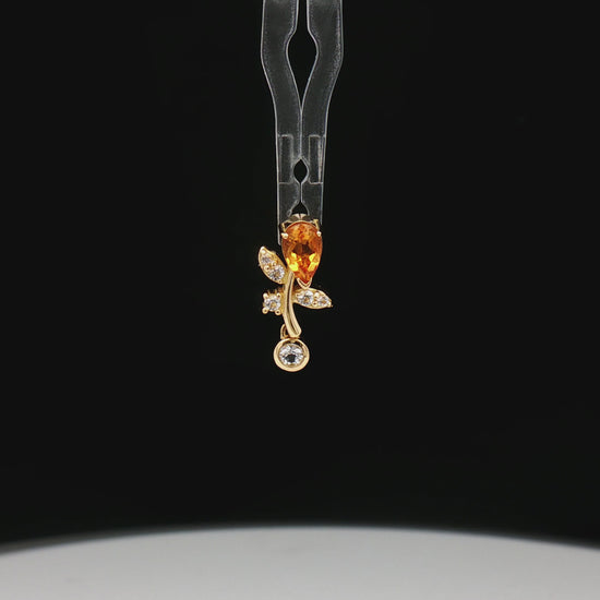Hazel - 18kt Gold Threadless End