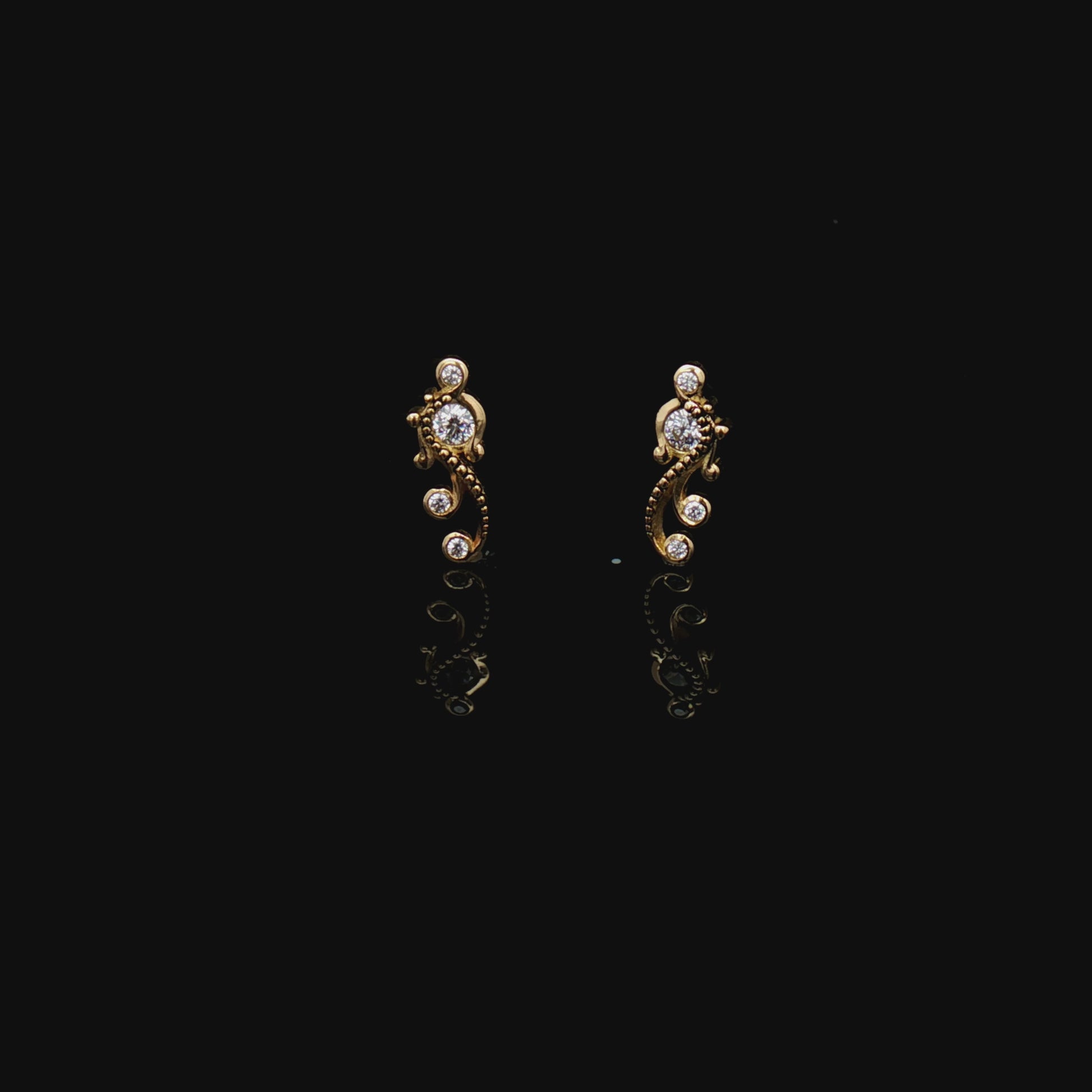 Eliana - 18kt Gold Threadless End