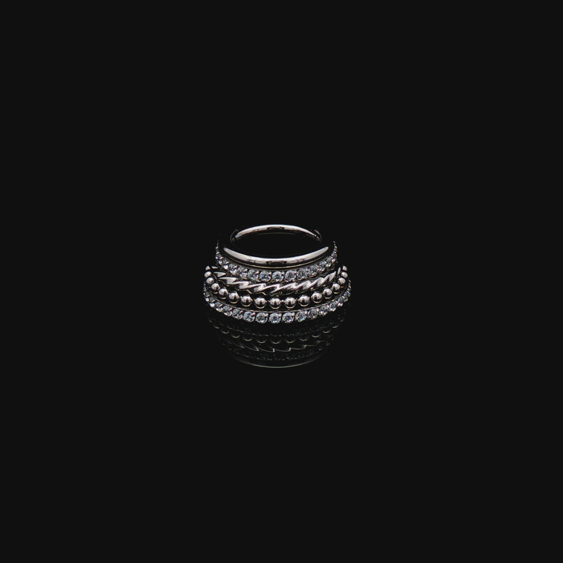 Xavier - Hinged Ring