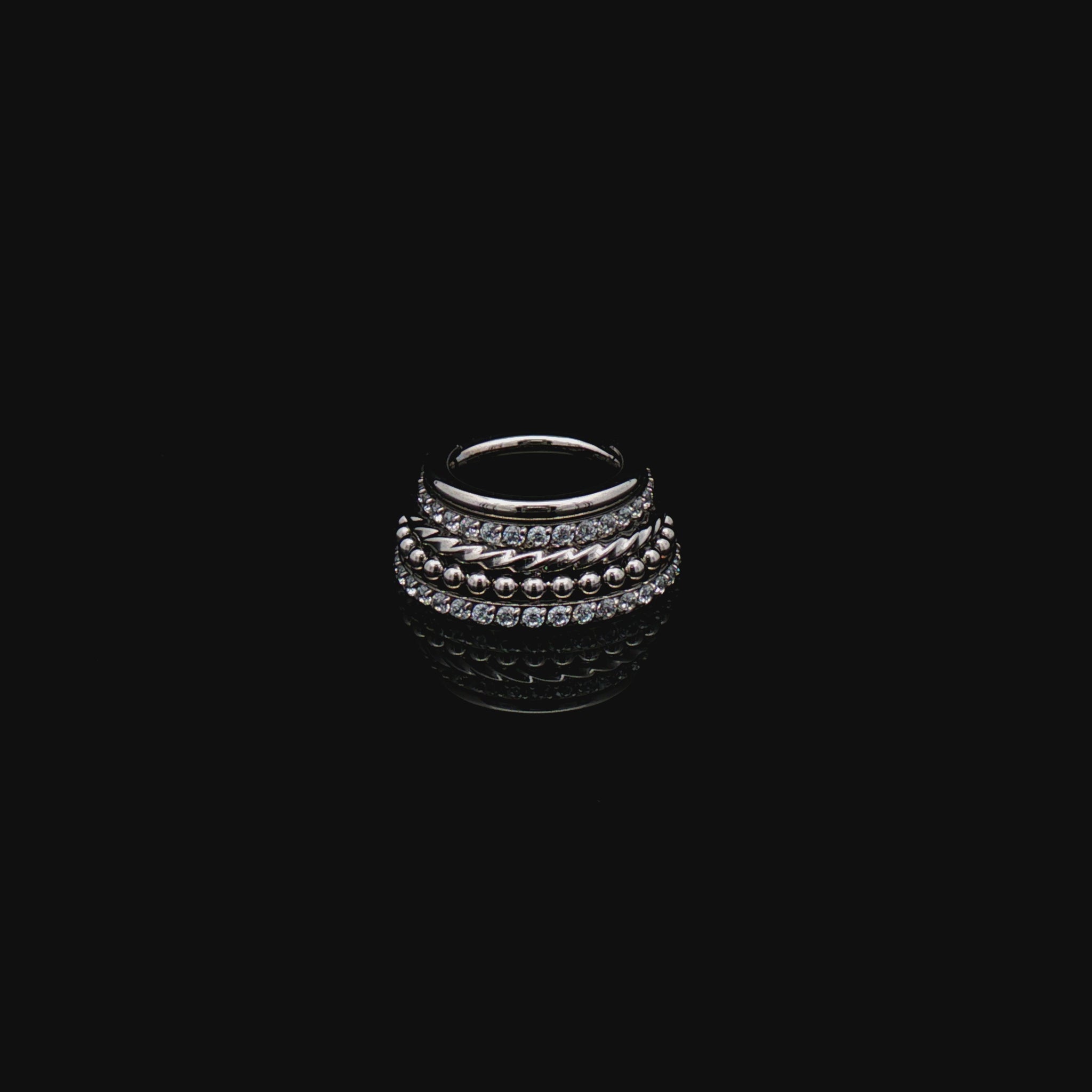 Xavier - Hinged Ring