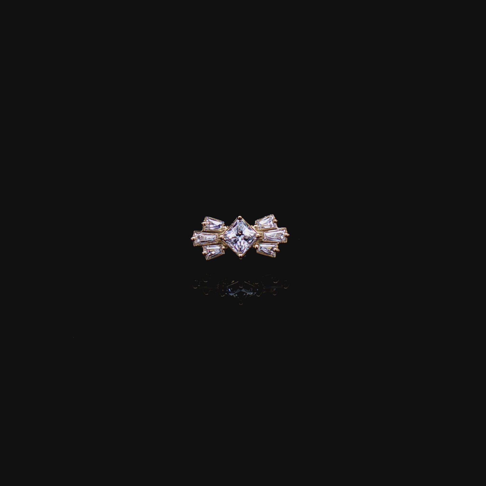 Luca - 18kt Gold Threadless End
