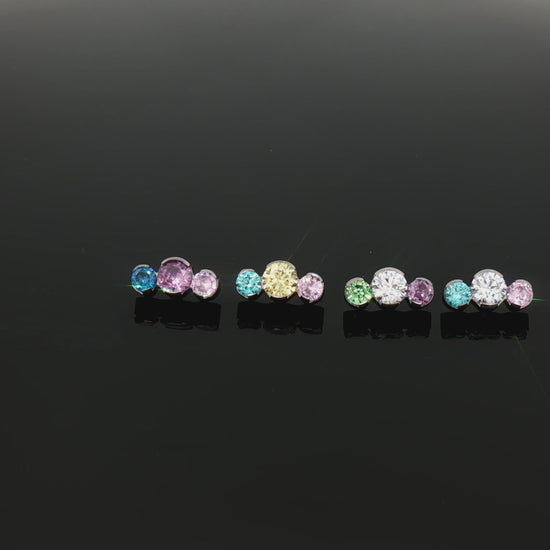 Gemma Pride - 16G Internally Threaded End