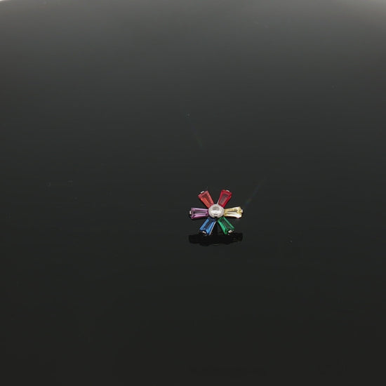 Aya - 16G Rainbow Internally Threaded End