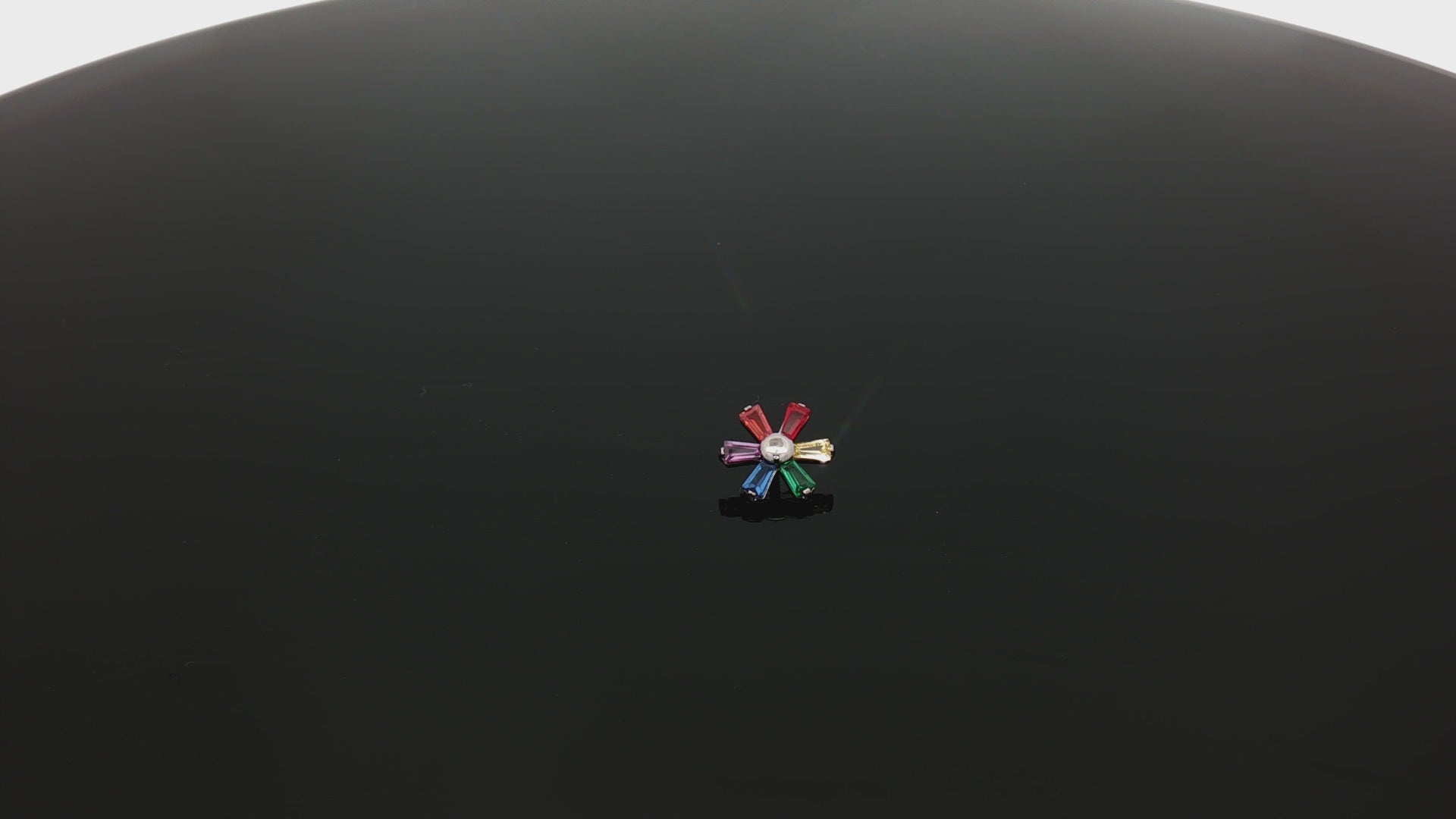 Aya - 16G Rainbow Internally Threaded End