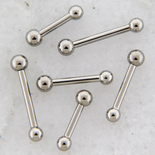 16G Internally Threaded Helix or Tragus Barbells - Pierced Addiction