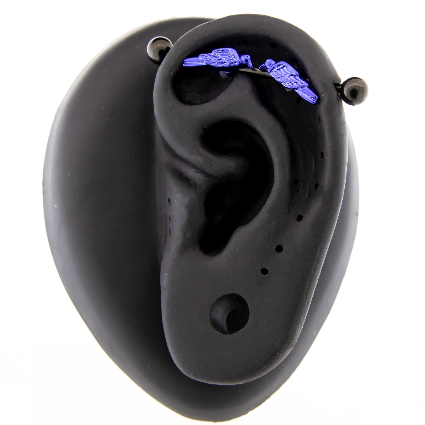 14G Raven Bird Industrial Barbell - Pierced Addiction