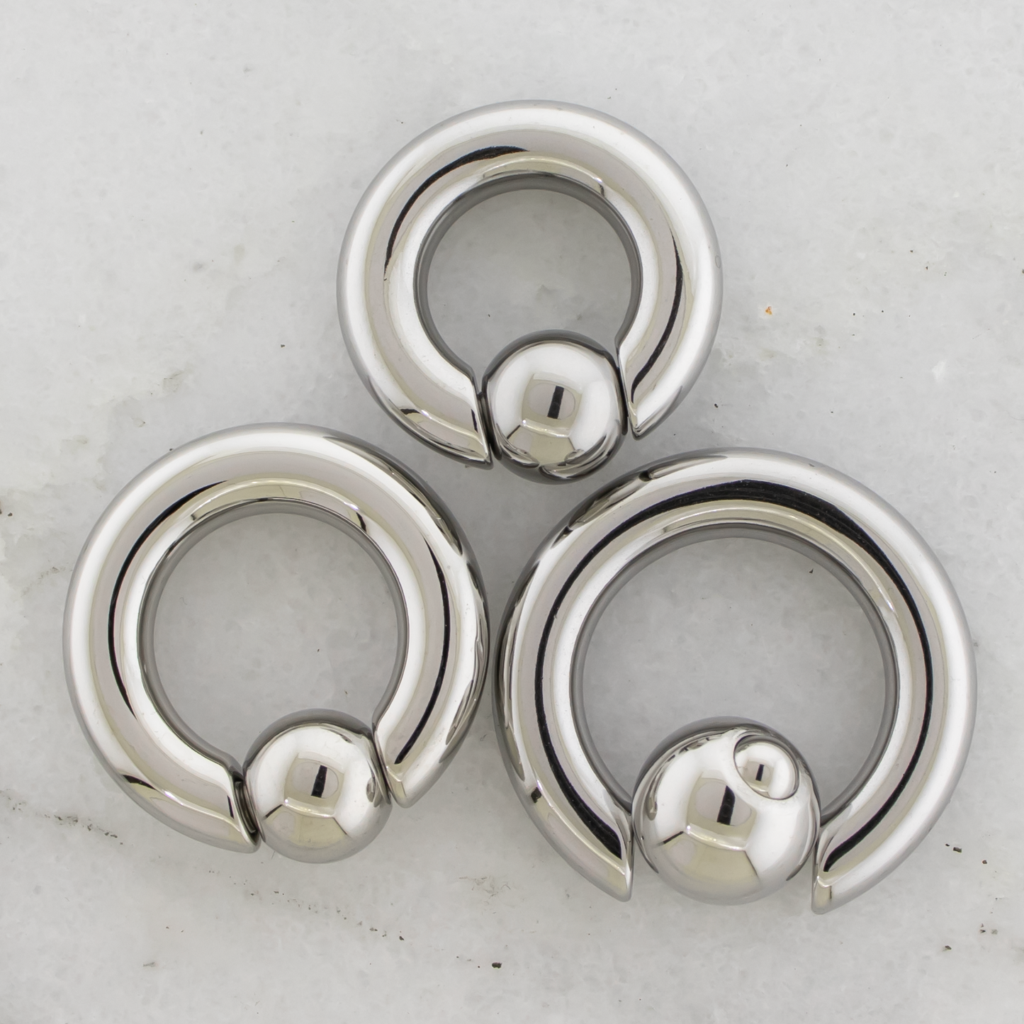 2G Steel Spring Loaded Captive Bead Rings