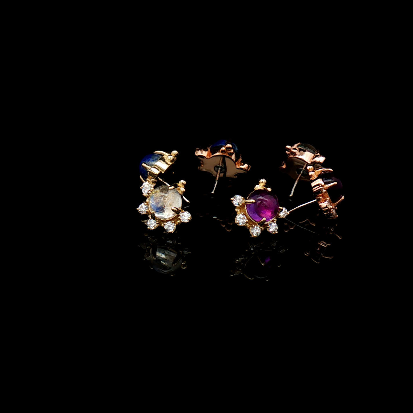 Lunara - 14kt Gold Threadless End