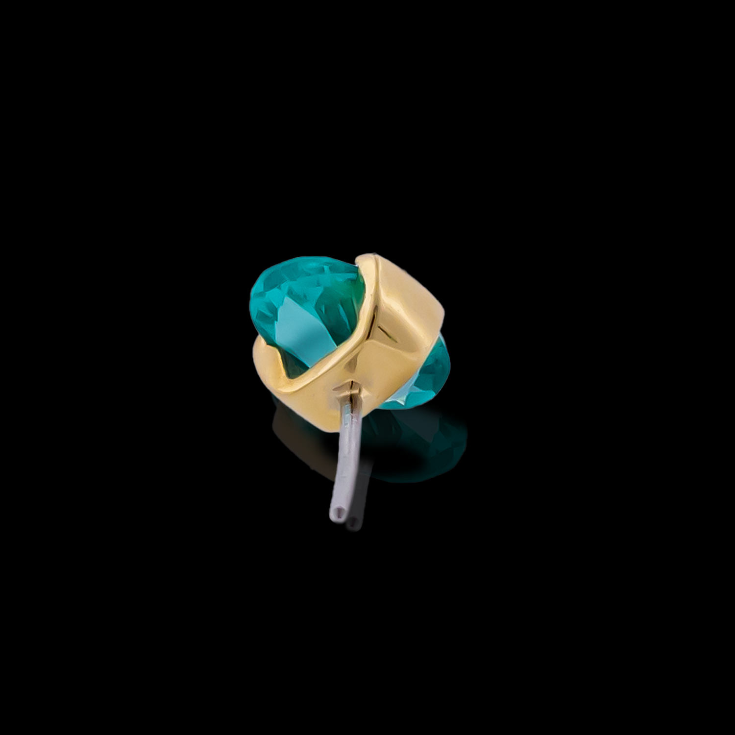 Nura - 18kt Gold Threadless End