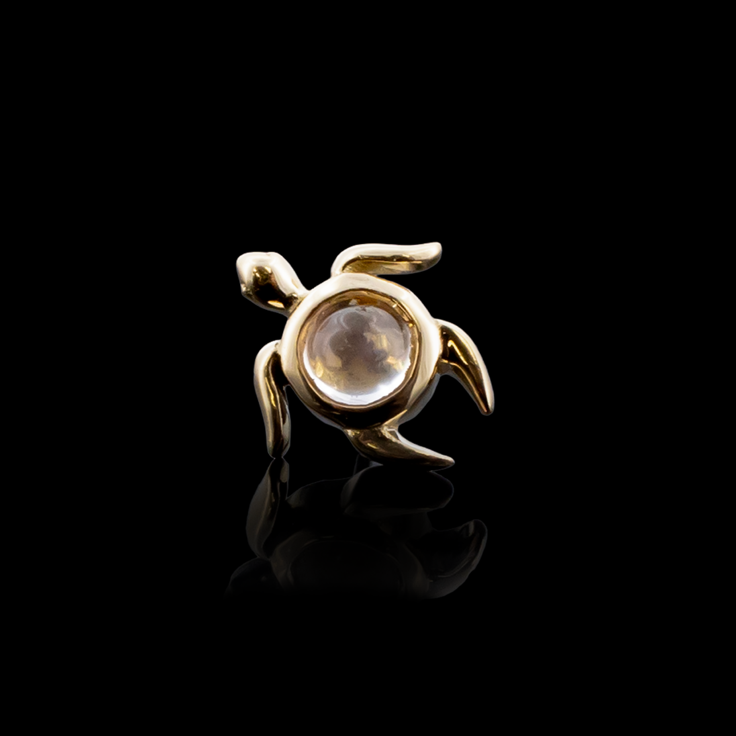 Thalora - 18kt Gold Threadless End